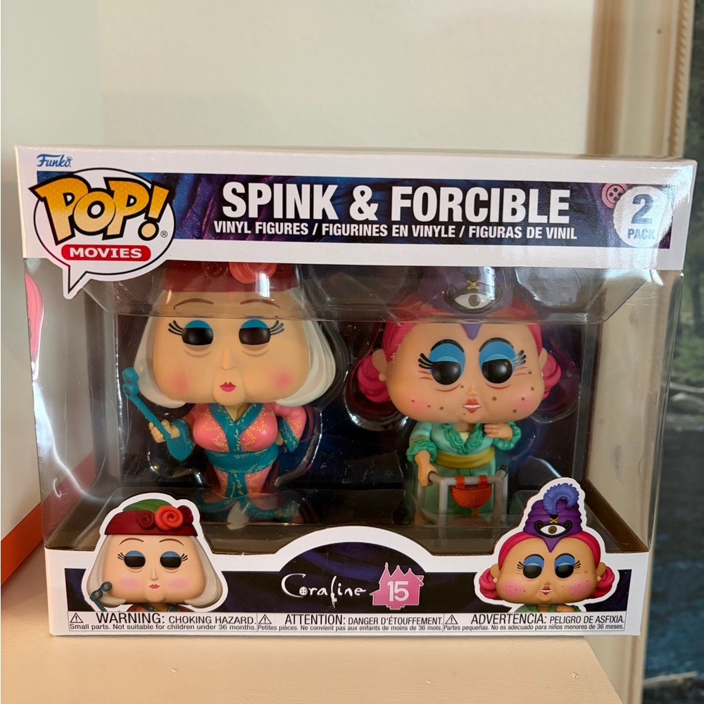 Funko Pop! Coraline Spink & Forcible 2-Pack